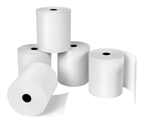 [413287] Rouleau caisse Qbasic 57mmx20m mandrin Ø12mm thermique