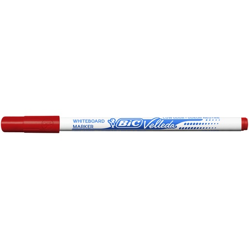 [919922] Marqueur tableau blanc BIC Velleda 1721 ogive Fin rouge